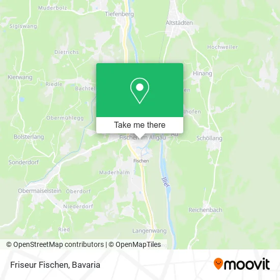 Карта Friseur Fischen