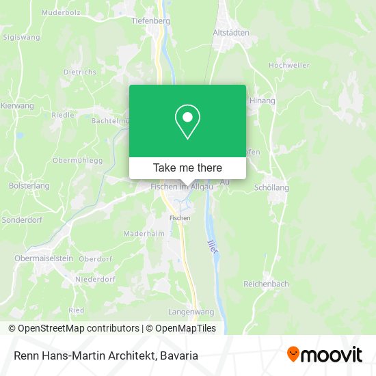 Renn Hans-Martin Architekt map