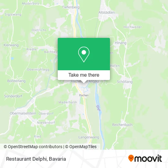Карта Restaurant Delphi