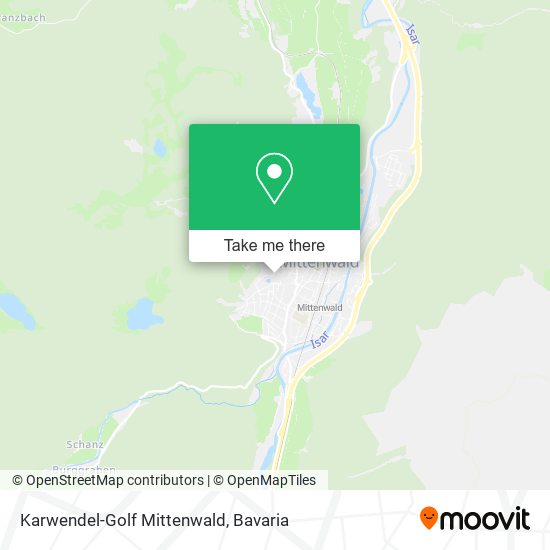 Karwendel-Golf Mittenwald map