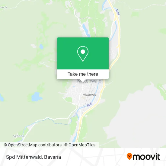 Карта Spd Mittenwald