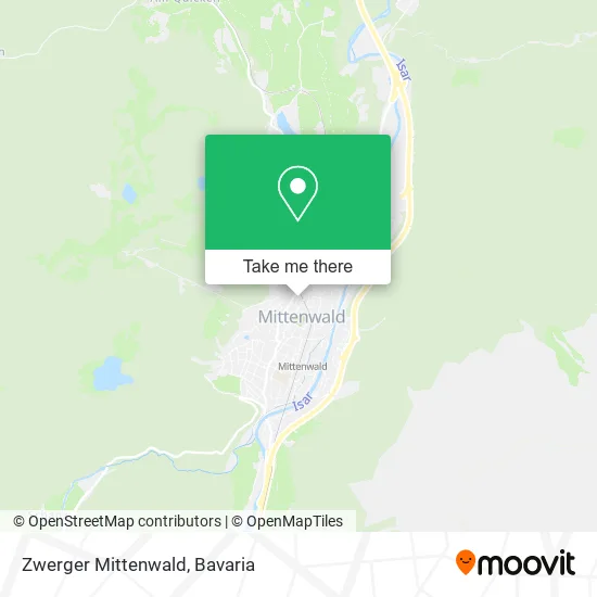 Карта Zwerger Mittenwald