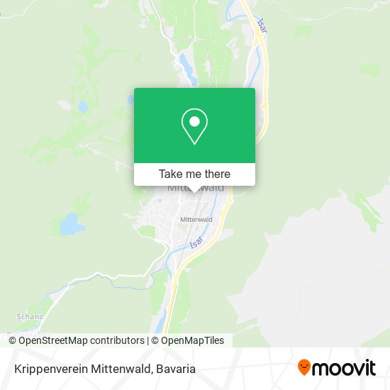 Krippenverein Mittenwald map