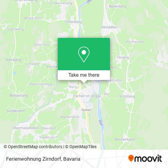 Ferienwohnung Zirndorf map