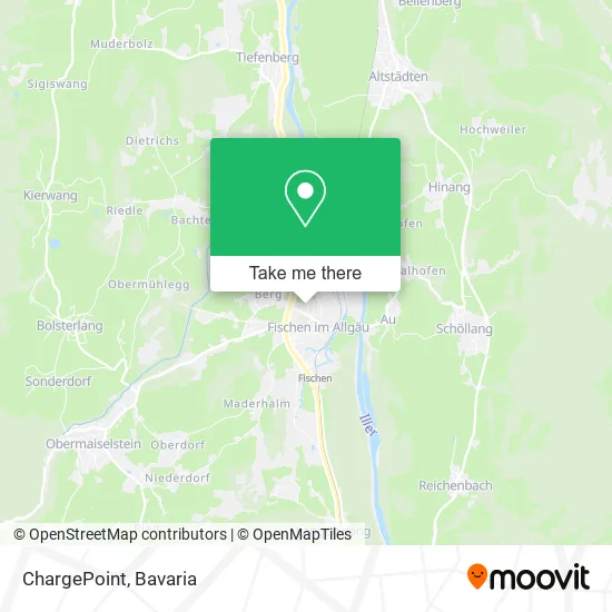 Карта ChargePoint