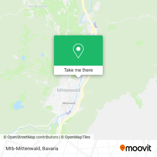 Карта Mtb-Mittenwald