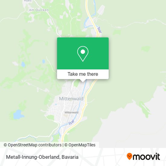 Metall-Innung-Oberland map