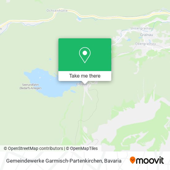 Gemeindewerke Garmisch-Partenkirchen map