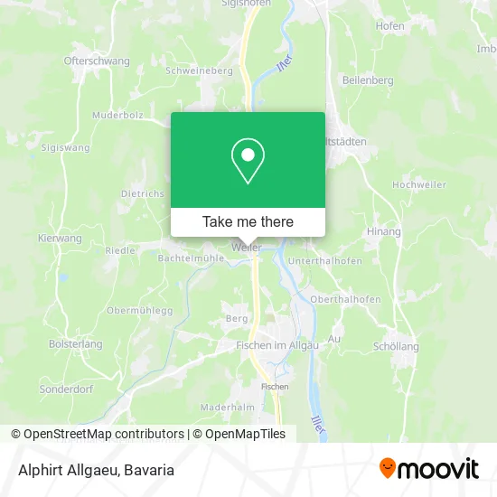 Карта Alphirt Allgaeu