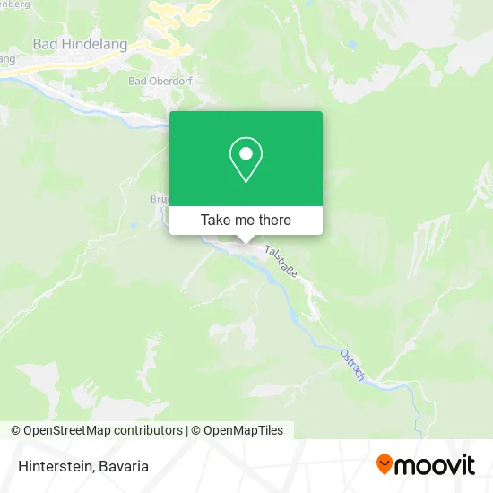 Карта Hinterstein