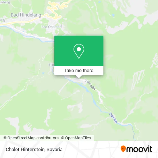 Карта Chalet Hinterstein