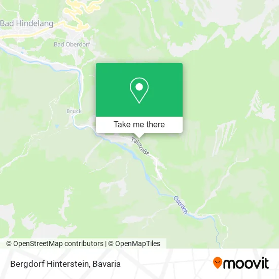 Карта Bergdorf Hinterstein