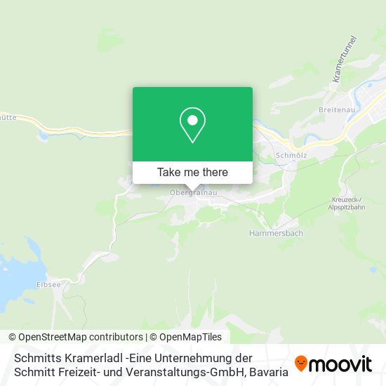 Schmitts Kramerladl -Eine Unternehmung der Schmitt Freizeit- und Veranstaltungs-GmbH map