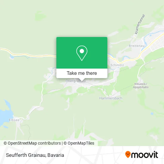 Карта Seufferth Grainau