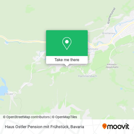 Haus Ostler Pension mit Frühstück map
