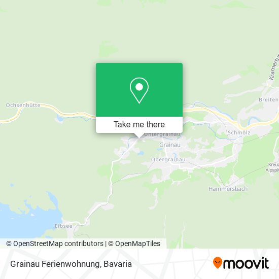 Grainau Ferienwohnung map