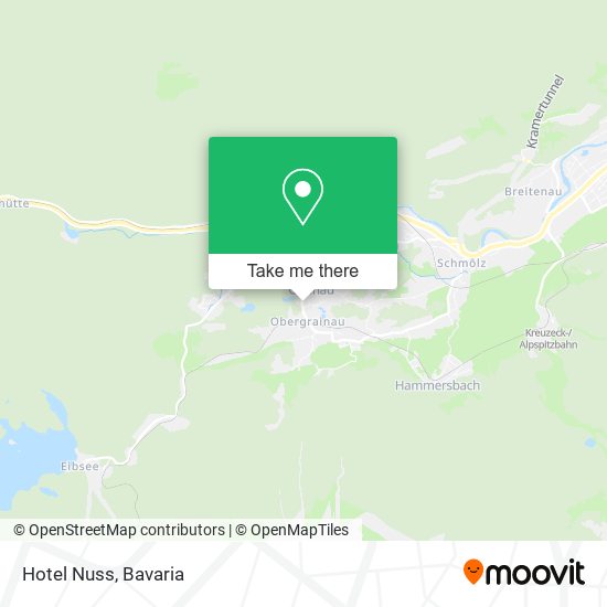 Hotel Nuss map