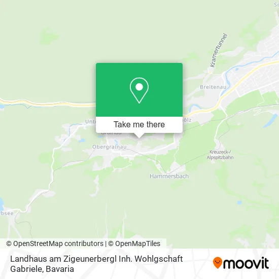 Карта Landhaus am Zigeunerbergl Inh. Wohlgschaft Gabriele