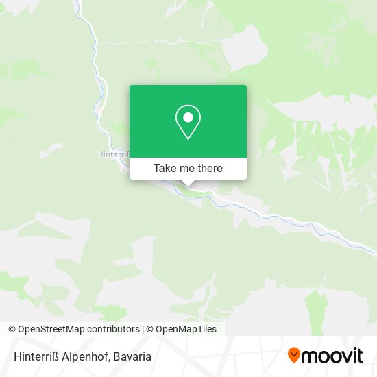 Hinterriß Alpenhof map