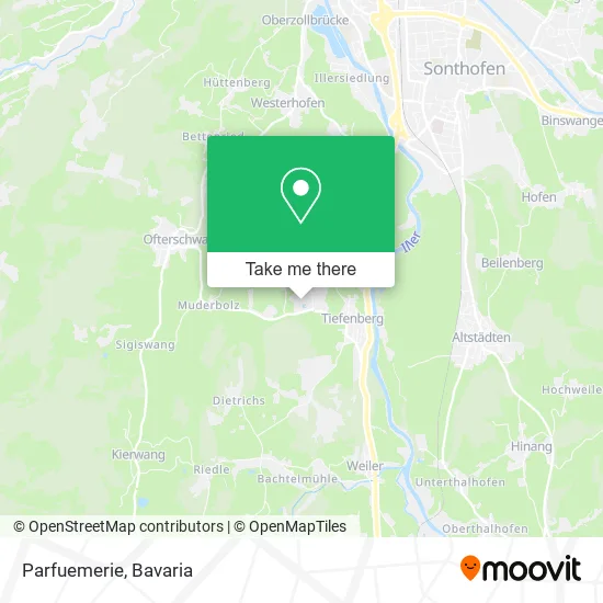 Карта Parfuemerie