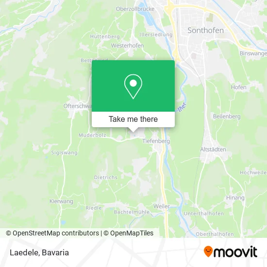 Карта Laedele