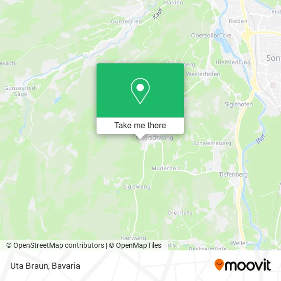 Карта Uta Braun