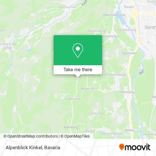 Карта Alpenblick Kinkel