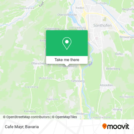 Карта Cafe Mayr
