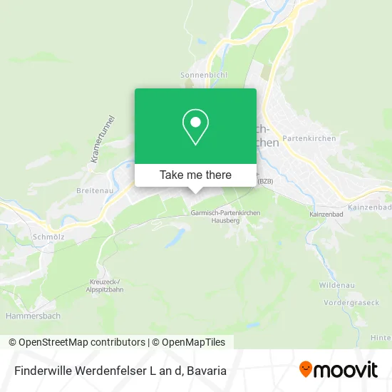 Карта Finderwille Werdenfelser L an d