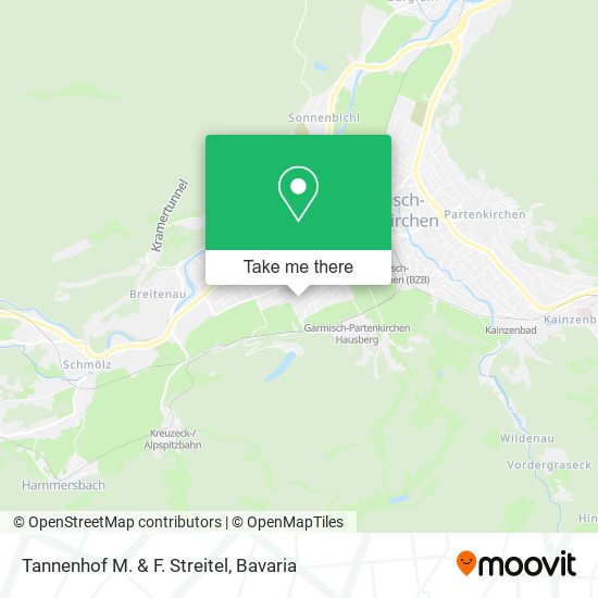 Tannenhof M. & F. Streitel map