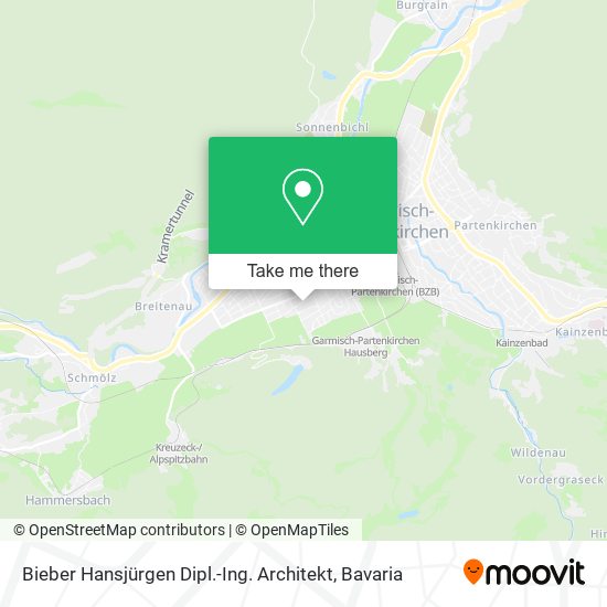 Bieber Hansjürgen Dipl.-Ing. Architekt map