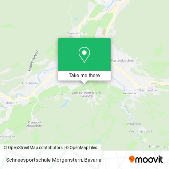 Schneesportschule Morgenstern map