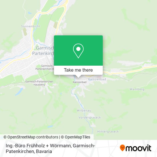 Ing.-Büro Frühholz + Wörmann, Garmisch-Patenkirchen map