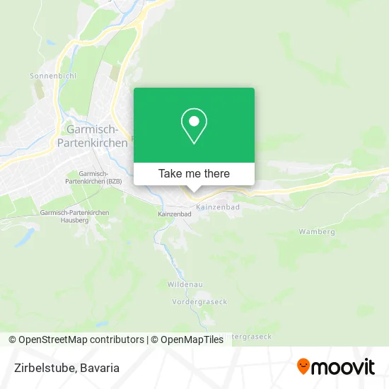 Карта Zirbelstube