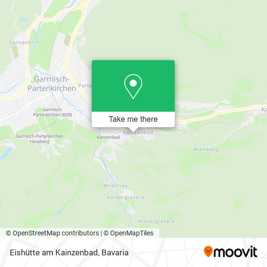 Eishütte am Kainzenbad map