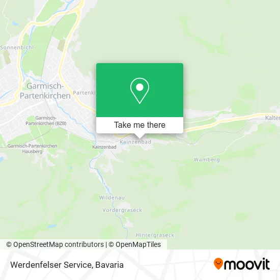 Карта Werdenfelser Service