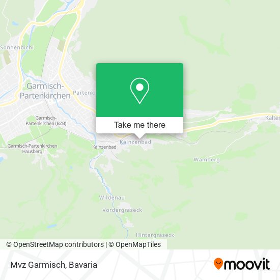 Mvz Garmisch map