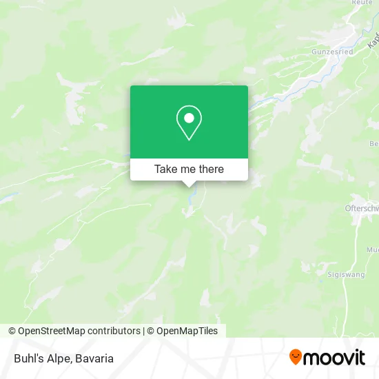 Карта Buhl's Alpe