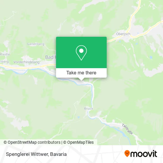 Карта Spenglerei Wittwer