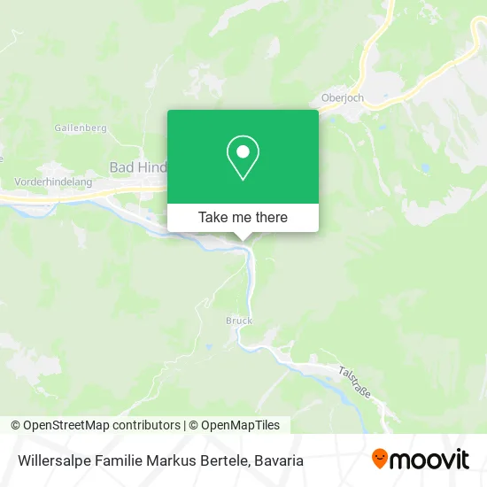 Willersalpe Familie Markus Bertele map