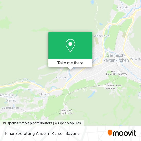 Finanzberatung Anselm Kaiser map