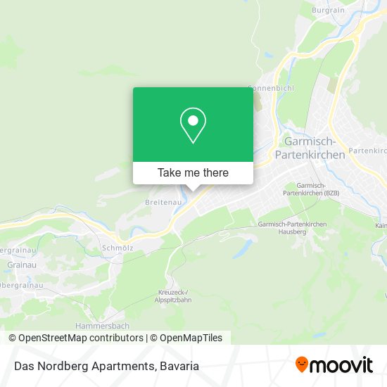 Das Nordberg Apartments map