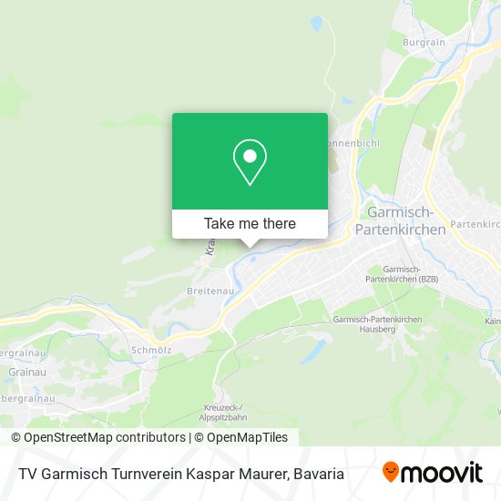 TV Garmisch Turnverein Kaspar Maurer map