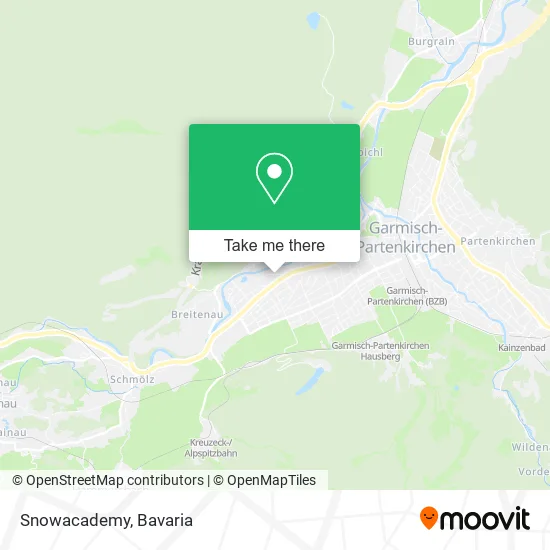Карта Snowacademy