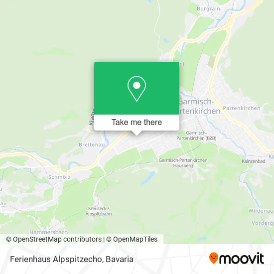 Карта Ferienhaus Alpspitzecho