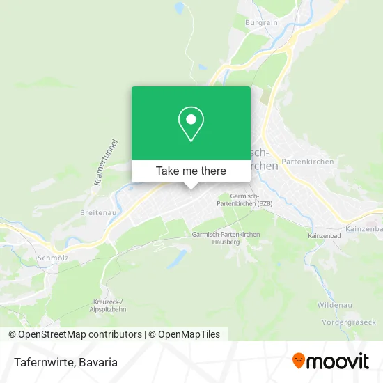Карта Tafernwirte
