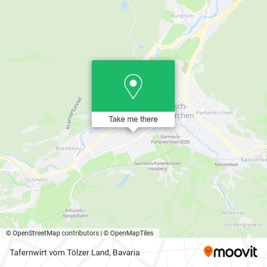 Tafernwirt vom Tölzer Land map