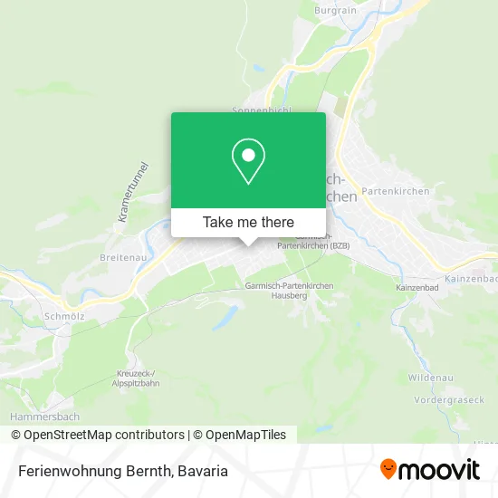 Ferienwohnung Bernth map