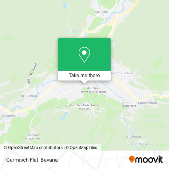 Карта Garmisch Flat
