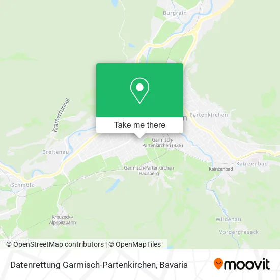 Карта Datenrettung Garmisch-Partenkirchen